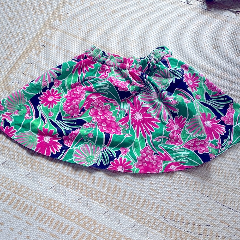 Lilly Pulitzer Corduroy Skirt with Elastic Waist